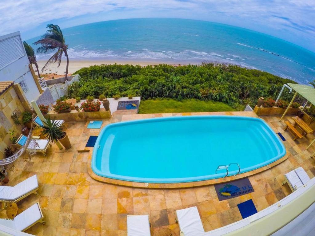 Pousada Azul Marinho Canoa Quebrada Exterior foto