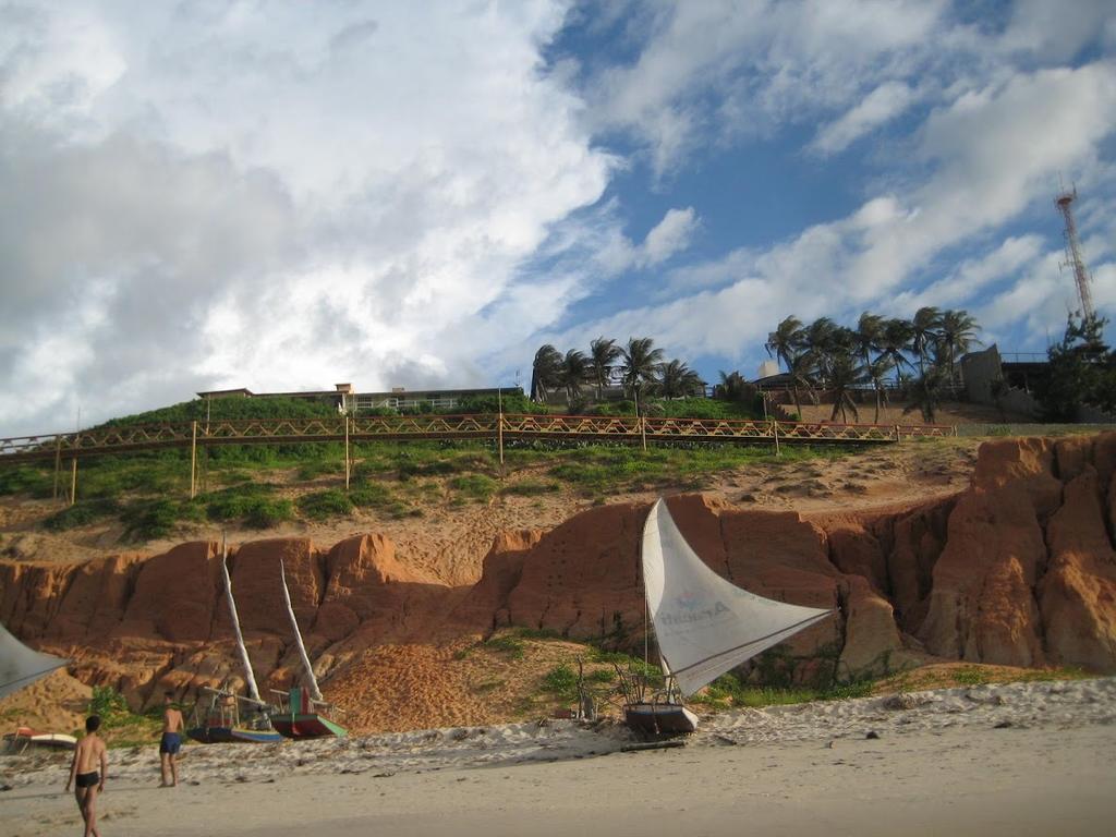 Pousada Azul Marinho Canoa Quebrada Exterior foto