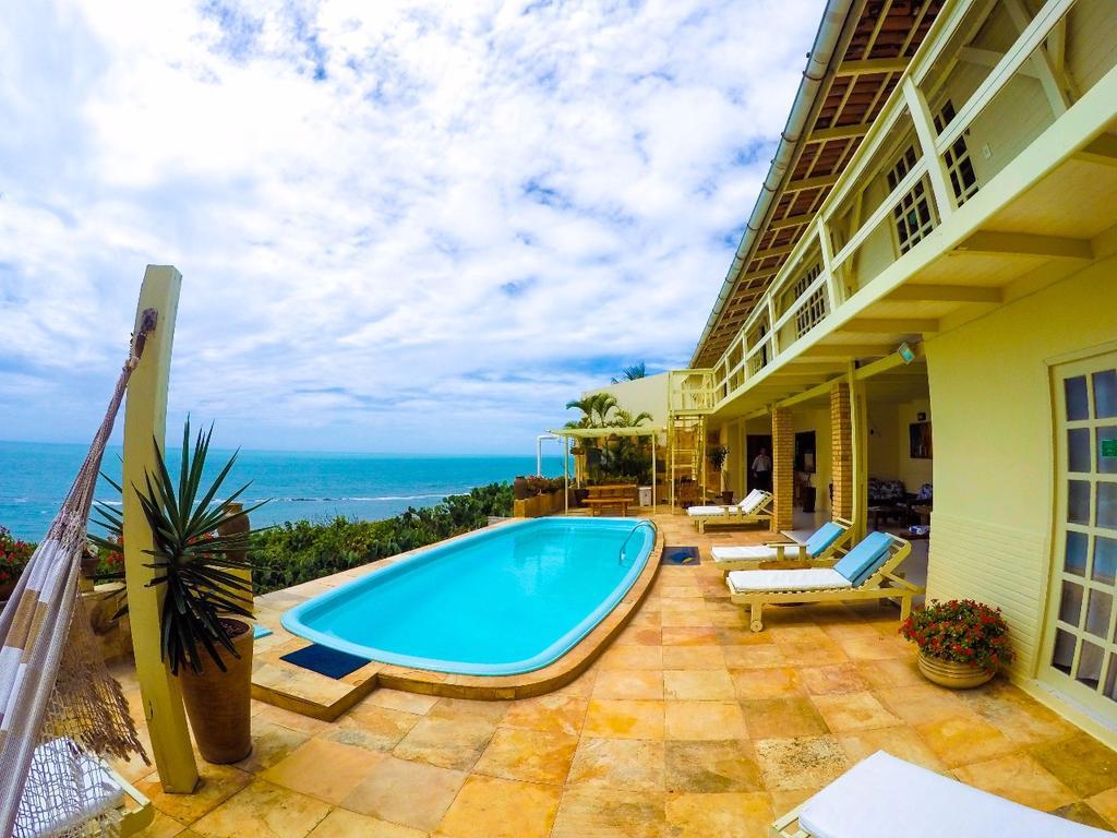Pousada Azul Marinho Canoa Quebrada Exterior foto