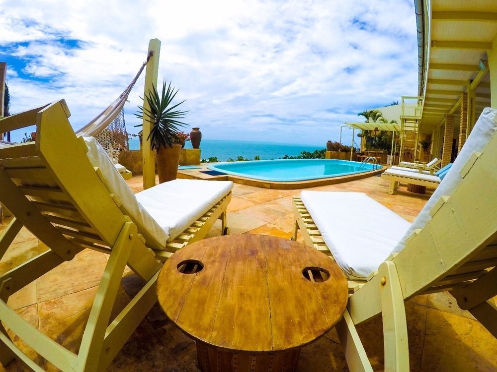 Pousada Azul Marinho Canoa Quebrada Exterior foto